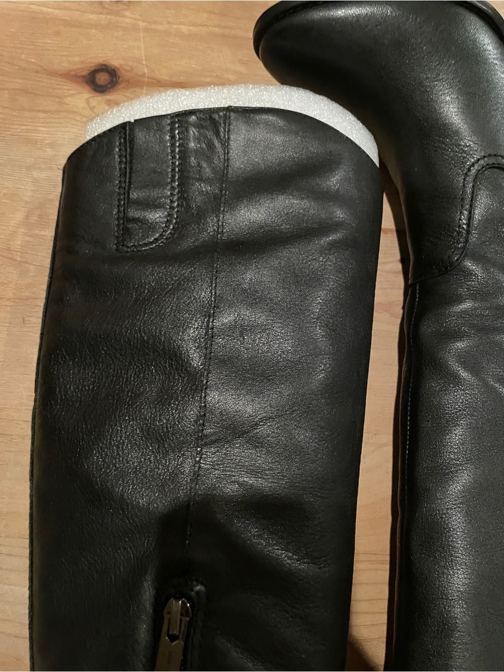 NWOT Vince Camuto High leather boots equestrian western business casual 8M - Picture 9 of 10
